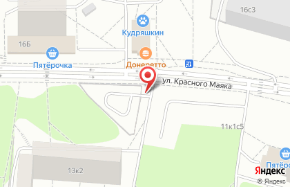 Автостоянка, МГСА, Южный административный округ на улице Красного Маяка на карте