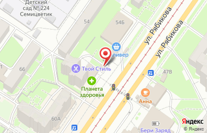 Фирменный магазин Ермолино в Засвияжском районе на карте