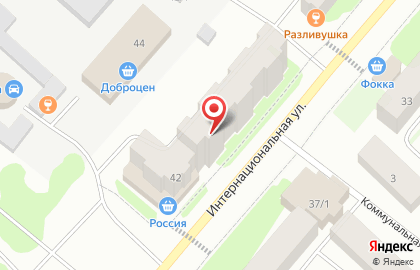 Парикмахерская Николь на Интернациональной улице на карте