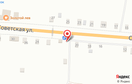 Рыбная лавка на Советской улице на карте