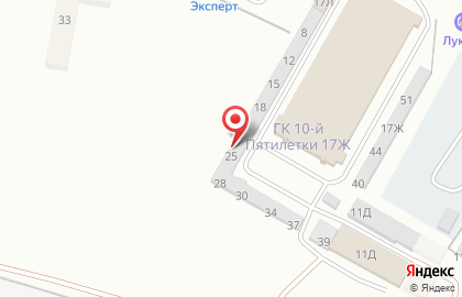 Автомастерская в Чебоксарах на карте