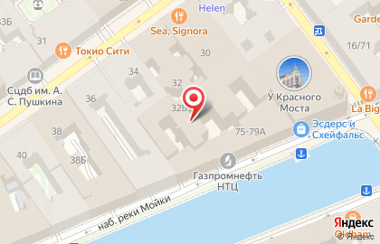 Многофункциональный комплекс У Красного моста на карте