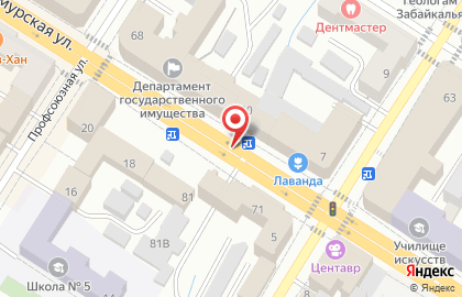 Продуктовый магазин и киосков на Амурской улице на карте