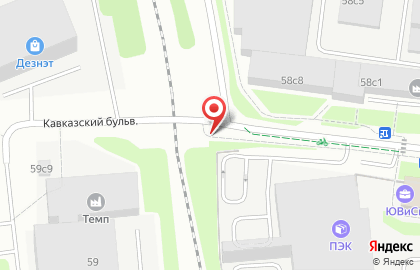 Продуктовый магазин на Кавказском бульваре, вл59 на карте