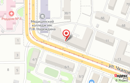 Парикмахерская Лотос в Орджоникидзевском районе на карте
