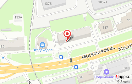 Магазин профессиональной косметики ПрофиКолор на Московском шоссе на карте