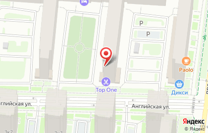 Автошкола ИзиДрайв на Английской улице, 2 в Кудрово на карте
