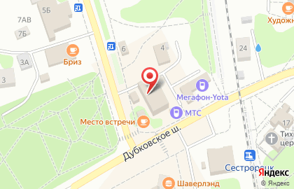 Салон-ателье ИП Кудряшова О.П. в Курортном районе на карте