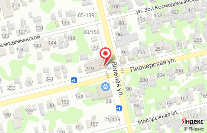 Торговая компания Теплосан на Вольной улице на карте