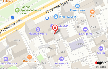Срочное фото на Садовой-Триумфальной улице на карте