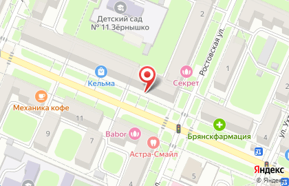 Салон штор Будуар в переулке Куйбышева на карте