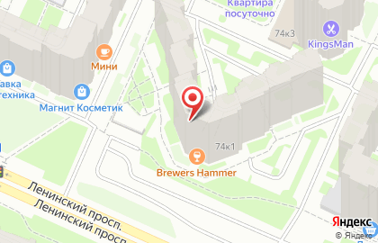 Ресторан Ollis Club в Красносельском районе на карте