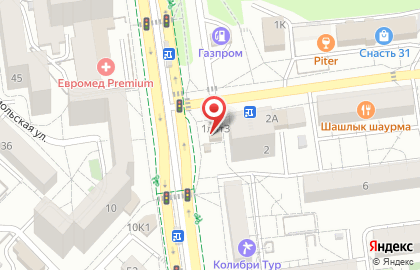 Фирменный магазин Ермолино на улице Щорса на карте