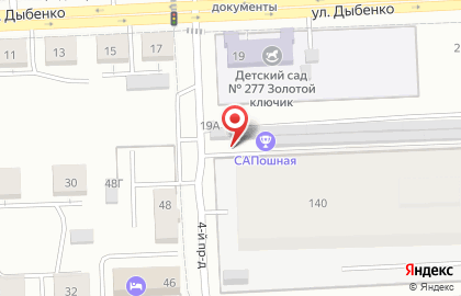 Гаражный кооператив №616 на карте