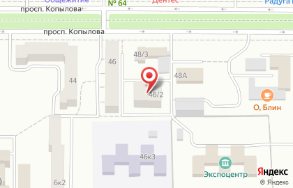Дальавтотранс в Комсомольске-на-Амуре на карте