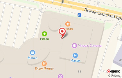 Магазин домашнего текстиля на Ленинградском проспекте на карте