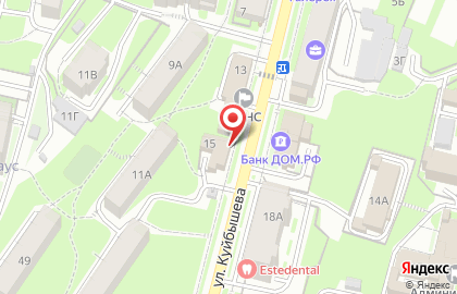 Комплексный центр социальной помощи семье и детям Первомайского района г. Пензы в Первомайском районе на карте