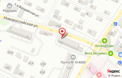 Многопрофильная фирма на Новороссийской улице на карте