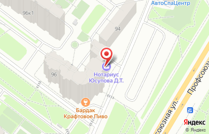 Интернет-магазин автозапчастей Part-auto.ru на Профсоюзной улице на карте