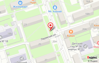 Сеть водоматов Серебряное озеро в Дзержинском районе на карте