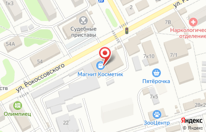 Супермаркет Фрукты, овощи на карте