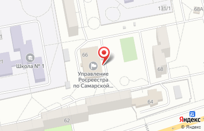 Управление Федеральной службы государственной регистрации, кадастра и картографии по Самарской области в Тольятти на карте