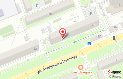Страховая компания СберСтрахование на улице Академика Павлова на карте