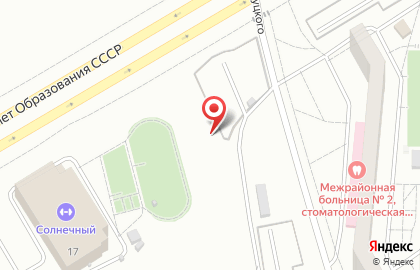 Автостоянка в Красноярске на карте