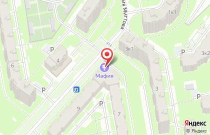 Бильярд-ресторан Mafia на карте