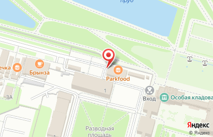Кафе ParkFood на улице Морского Десанта на карте