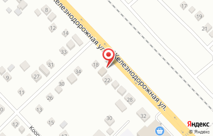 Магазин Лангустин на Железнодорожной улице на карте