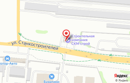 Грузовой автосервис Автокомтранс на улице Станкостроителей на карте