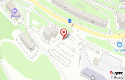 Автостоянка во Владивостоке на карте