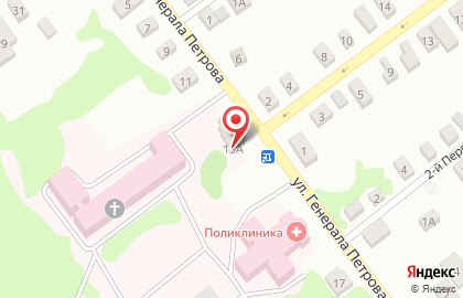 Продуктовый магазин в Брянске на карте