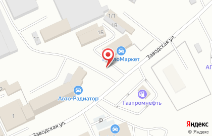 Кафе быстрого питания Шашлычница 55 на Заводской улице на карте