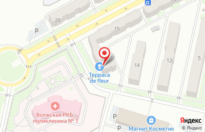 Цветочная мастерская ТЕРРАСА de fleur на карте