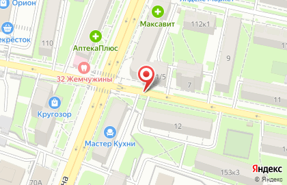Люси на улице Ленина на карте