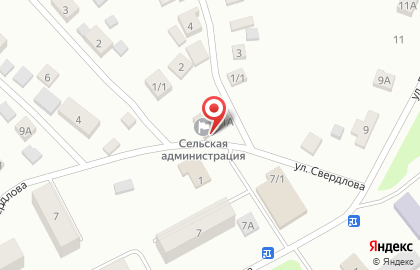 Почтовое отделение, с. Раздольное на Советской улице на карте
