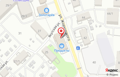 Банкомат АКБ Московский областной банк, филиал в г. Якутске в Якутске на карте