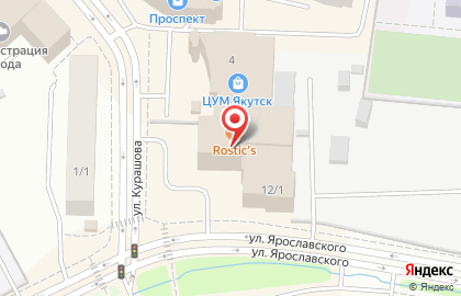 Ресторан быстрого питания KFC на улице Ярославского на карте