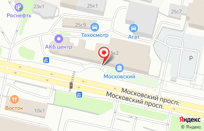 Мебельная компания Мебель Hit на Московском проспекте на карте