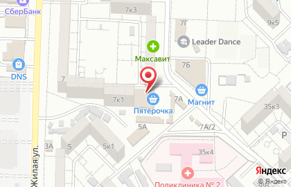 Торговая фирма Домашний текстиль на Жилой улице, 7д на карте