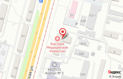 Проектная компания на Краснореченской улице на карте