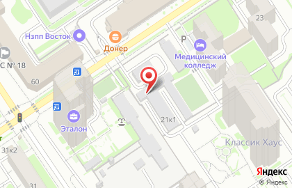 СТО в Новосибирске на карте
