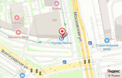 Автомат по продаже контактных линз Линзотека на Московской улице на карте