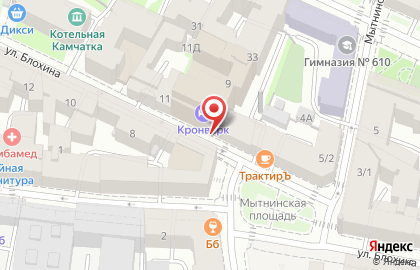 Фирма Озон в Петроградском районе на карте