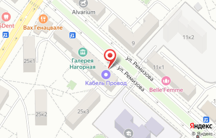 Магазин автозапчастей Детали на улице Ремизова на карте