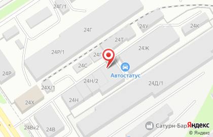Центр авторазбора ДжейКарс в Октябрьском районе на карте