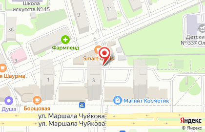 Мастерская по ремонту ключей на улице Голубятникова на карте