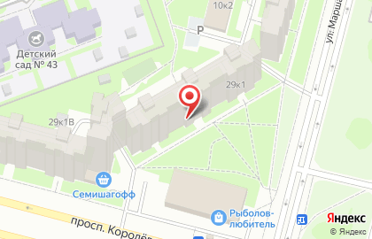 Авто в Приморском районе на карте